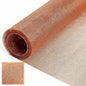 Zonon 99.9% Pure Copper Mesh Screen 36 Inch x 12 ft 16x16 Mesh Copper Roll Wire Fabric 0.27mm Wire Diameter Conductive Metal Dense Filter Screen Woven for Lab Faraday Cage Rodent Control Window Craft