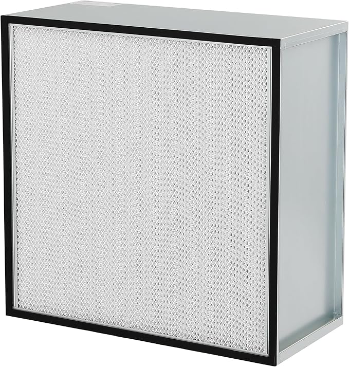 MOUNTO HEPA Filter Replacement for 2000CFM Air Scrubber HEPA2000 (1 Pack), True HEPA Filter Replacement for MOUNTO 2000CFM Air Scrubber, 24x24x11.5 Inch, Aluminum Frame, 2000CFM High Air Flow