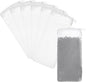 6 Packs Fine Mesh Bag Aquarium Mesh Bag Aquarium Filter Media Bags with Plastic Zipper, 8" x 3" Filter Bags for Fish Tank Pond Fine Resins Activated Carbon