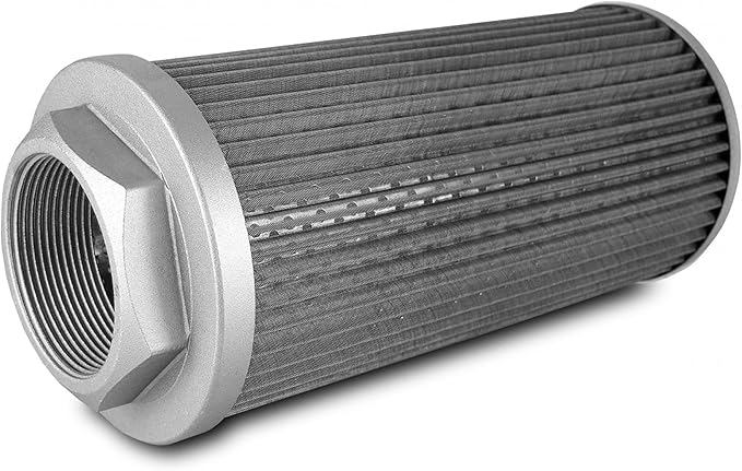 Air filter for regenerative blowers | Metal mesh | 2" Female Connection | Filter for Vacuum Pumps | Filtro de aire para Blowers regenerativos | Side channel filter for blower