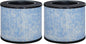 F100 Filter Replacement, Compatible with Instant® AP100 Small Air Purifier, H13 Grade True HEPA Filter with Antimicrobial Coating and Activated Carbon Filter, 2 Pack