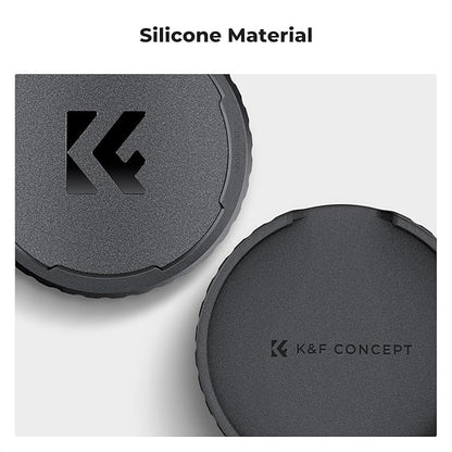 K&F CONCEPT 72mm Variable ND Lens Filter Cap TPU Material Filter Cap Only for K&F 72mm Adjustable Neutral Density Filter