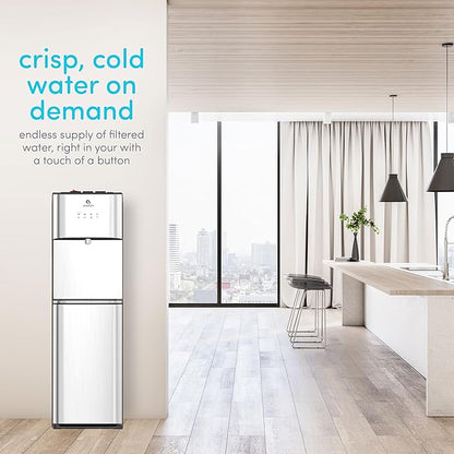 Avalon Self Cleaning Bottleless Water Cooler Water Dispenser - 3 Temperature Settings - Hot, Cold & Room Water, Durable Stainless Steel Cabinet, NSF Certified Filter- UL Listed