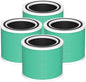 Core 200S Toxin Absorber Replacement Filter compatible with LEVOIT Core 200S and Core 200S-P Smart WiFi Air Purifier , 3-in-1 H13 True HEPA Activated Carbon Filter, Core 200S-RF-TX, Green, 4 Pack