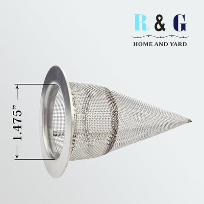 4 PCS-Cone-Type Stainless Steel Spark Arrestor 1.625” fit Honda CRF230 CRF250L CRF450 Kawasaki KLX125 KLX230 KLX230R KX450F KLR650 Yamaha TTR125 TT250 YZF426 SSR 125TR FMF Powercore 4 Can-Am Outlander