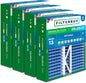 Filterbuy 20x20x5 Air Filter MERV 13 Optimal Smoke & Allergy Defense (4-Pack), Pleated HVAC AC Furnace Filters for Honeywell FC100A1011, Lennox X0585, and More (Actual Size: 19.63 x 19.88 x 4.38)