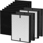 12 Pack 3000 Replacement Air Filters Compatible With Air Doctor 3000, 3000m, 3000pro Air Puri-Fier, includes 2 Premium Air Replacement Filters + 2 Activated Carbon Filters + 8 Pre-Filter
