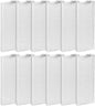 BRUVISH(12 Pack) HEPA Filters Compatible With Lefant M210P M210 Pro M210B M213S M210S M210 M213, OKP Life K2 K3 K3A K4 K5 Robot Vacuum Cleaner Filter Kit, Replacement Parts Filters Accessories
