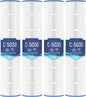 C5030 Pool Filter Cartridges, Compatible with Hayward SwimClear C5030, C5020, C5025, Replaces Hayward CX1280XRE, Pleatco PA131-PAK4, Unicel C-7494, Filbur FC-1227, 131 sq. ft, 4-Pack