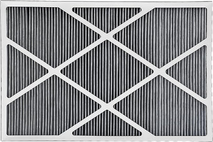 Lennox Healthy Climate Lennox X6672 16x25x5 Healthy Climate Carbon-Clean MERV 16 Filter Bundle with Same Day Supply Filter Change Reminder Magnet (2-Pack) 2 Count (Pack of 1)