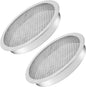 ANTOBLE Rain Barrel Screen, 6 Inch Ultra Fine Mesh Aluminum Rain Barrel Top Screen Filter Rainwater Collection DIY Rain Barrel Diverter Kit - Keep Mosquitos and Debris Out of Rain Barrel (2 Pack)