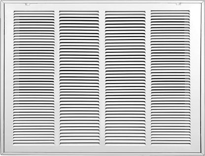 Fancat Return Air Filter Grille for 24x18 Ducts, Steel Air Vent Cover with Removable Door for 1" Filters | Fits Sidewall & Ceiling | Outer Size: 26 5/8" W x 20 5/8" H