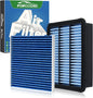 Cabin & Engine Air Filter Fit for 2016-2024 Mazda CX-9 CX9 2.5L Activated Carbon Cabin Filter Replacement CF12157 PY8W133A0 Car Accessories