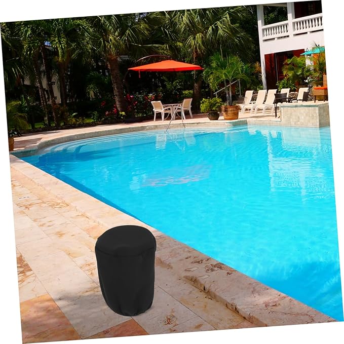 Happyyami Garden Filter Cover Insulated Outdoor Pump Cover with Opening Hook and Loop Design for Easy Installation for Enhancing Your Garden Aesthetic