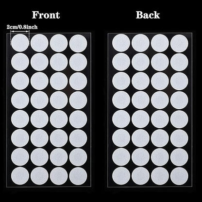 Zonon 64 Pieces Synthetic Filter Paper Stickers 20 mm 0.3 ?m Synthetic Filter Disc Tape Mushroom Applied Under Wide Mouth Mason Jar for Mushroom Cultivation