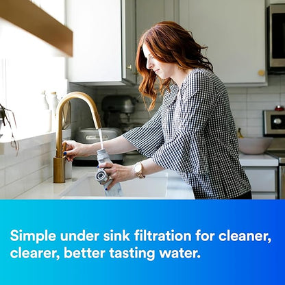 Filtrete 3US-PS01 Advanced Under Sink Quick Change Water Filtration System