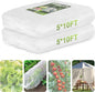 Garden Netting, 2 Pack 5x10Ft Ultra Fine Mesh Netting Pest Barrier Protection Bird Mosquito Net Plants Cover for Vegetables Fruits Flowers Crops Greenhouse Row Cover Raised Bed Patio Mesh Netting