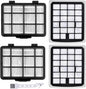 NEN180 Filter Replacement Compatible with Eureka NEN180 NEN186BL Bagless Canister Vacuum Cleaner Replacement Parts, 2 HEPA Filters & 2 Dust Cup Filters Element, 4 Pack