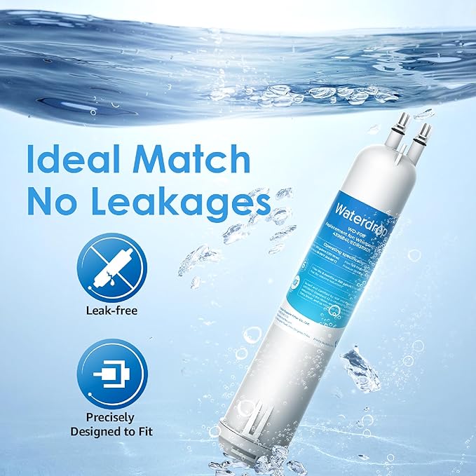 Waterdrop 4396841 Replacement for Everydrop® Filter 3, EDR3RXD1, 4396710, Kenmore® 46-9083, 46-9030, Refrigerator Water Filter,1 Filter