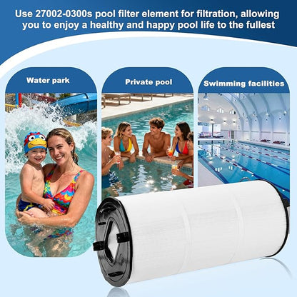 27002-0300S Pool Filter Cartridges Compatible with pentair sta-rite 27002-0300S Pool Filter System 2 Modular Media Pool and PLM300 D.E. Filter,300 sq.ft D.E. Filter with 24800-0121 Air Bleed Assembly