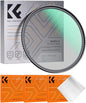 K&F CONCEPT 82mm Black Diffusion 1/4 Filter Mist Cinematic Effect Filter with 18 Multi-Layer Coatings for Video/Vlog/Portrait Photography (K-Series)