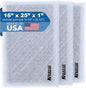 RAYAIR SUPPLY 16x25 Replacement Filter Pads Compatible with Pristine Air Cleaner 16x25 Refills (3 Pack) White