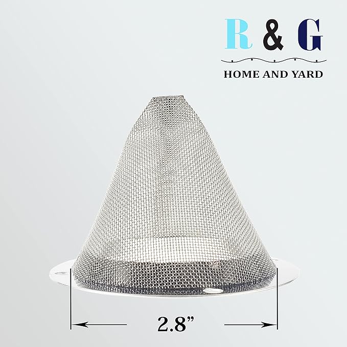 4 PCS-Cone-Type Spark Arrestor Screen 2.8”