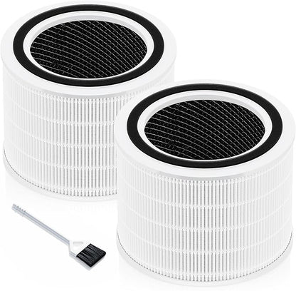 Core 200S Replacement Filter for LEVOIT Core 200S Smart WiFi Air Purifier, Funmit 3-in-1 H13 True HEPA Filter Replacement and High-Efficiency Activated Carbon, Part # Core 200S-RF, 2 Pack