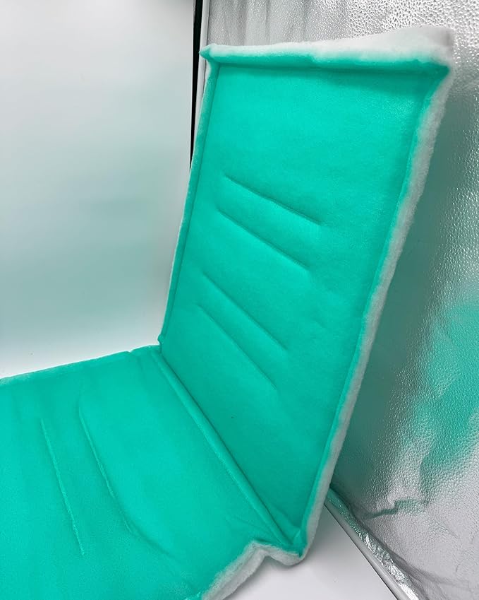 Paint Booth Intake Air Filter Panel, Crossdraft Spray Booth Filter Pad (8/case, 20" x 48")