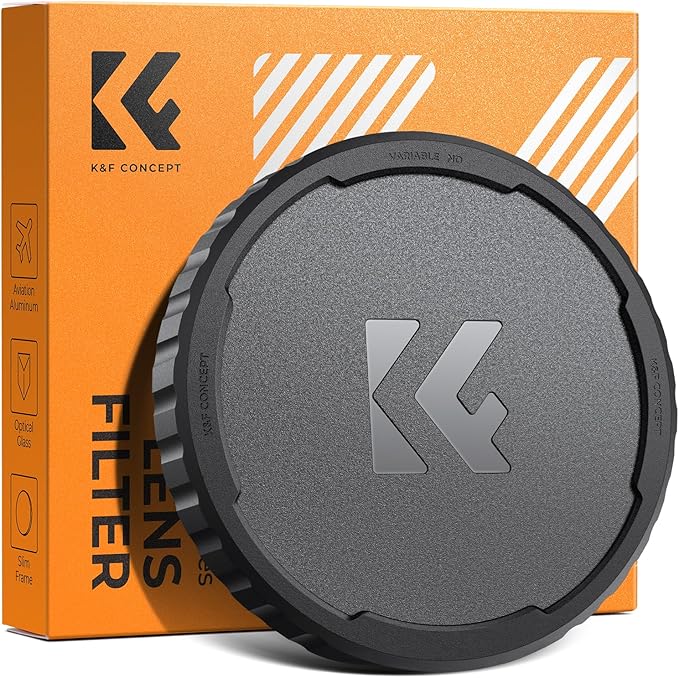 K&F Concept 67mm Variable ND Lens Filter Cap TPU Material Filter Cap Only for K&F 67mm Adjustable Neutral Density Filter