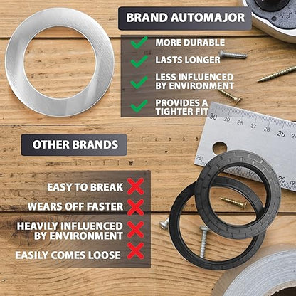 Oil Drain Plug Washer Gasket Seal - 12pcs - 20mm+18mm - Replacement for Honda/Acura - PN 94109-20000 (6pcs), 90471-PX4-000 (6pcs) - 1990–2022