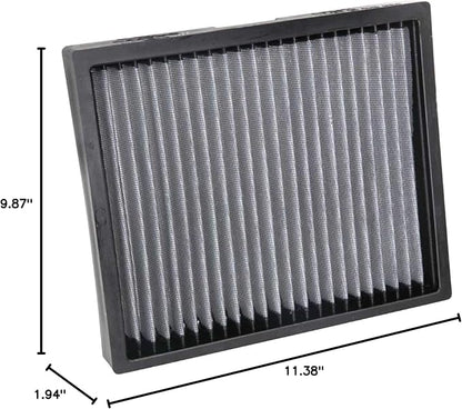 K&N LIFETIME Cabin Air Filter: Premium, Washable, Clean Air for your Cabin: Compatible with 2014-2025 Acura/Buick/Chervolet/Cadillac: (See Product Description for Select Models), VF2071