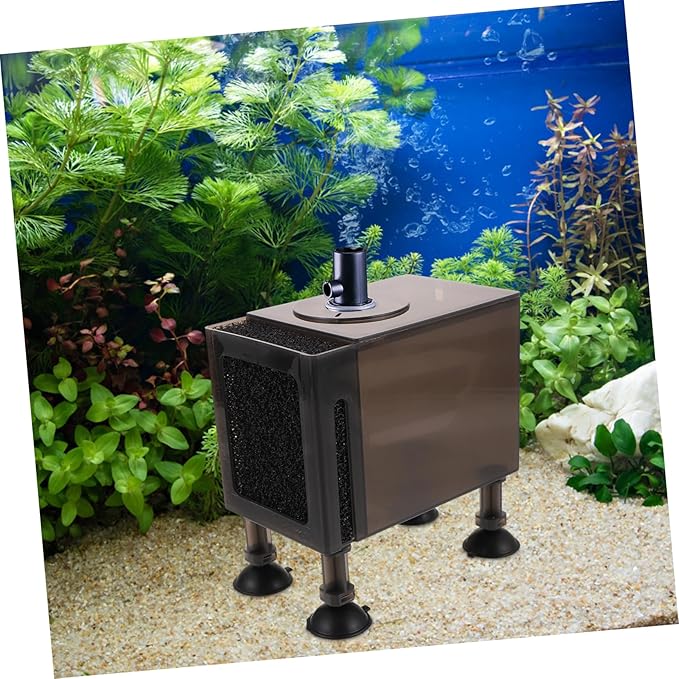 Happyyami 1set Protective Pump Container Box Filter Water Pump Enclosure for Aquariums Outdoor Use and Household Applications Large