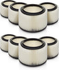 Craftsman 3 & 4 gal. Replacement Filter by Kopach, 8 Pack, Original Filter