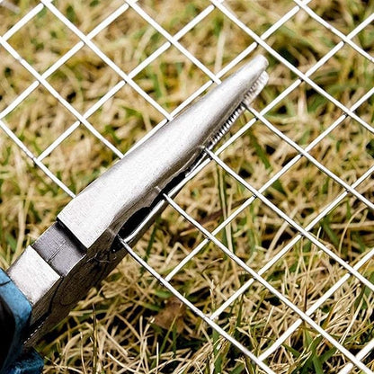 AOTNZ Welded Wire Fencing, Stainless Steel Anti-Rust Decorate Square Screening Filter Sheet for Garden Fence Aviary Hutch Net Fence Chicken Coop Pond Enclosure (Color : Silver, Size : 1x4m)