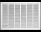 30" X 24 Steel Return Air Filter Grille for 1" Filter - Removable Frame - HVAC Duct Cover - Flat Stamped Face - White [Outer Dimensions: 32.5 X 25.75]