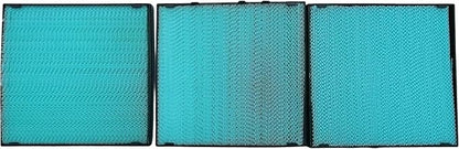 Jaspertronics™ Replacement Coarse Air Dust Filter Pack for Select Christie Digital H-Series Projectors (3-Pack + Frame) - 003-005241-02