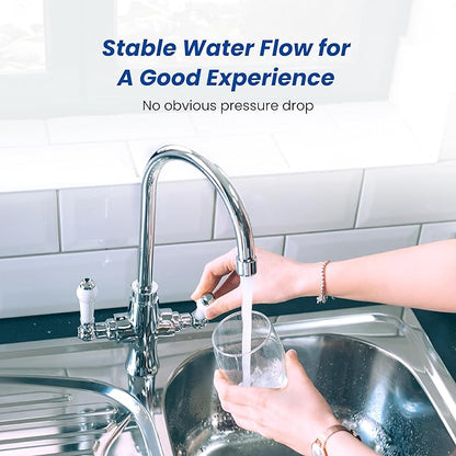 Waterspecialist RC 1 EZ-Change Basic Water Filtration Replacement, Replacement for Culligan® IC-EZ-1, US-EZ-1, RV-EZ-1, Brita® USF-201, USF-202, DuPont® WFQTC30001, WFQTC70001, 3K Gallons (Pack of 2)