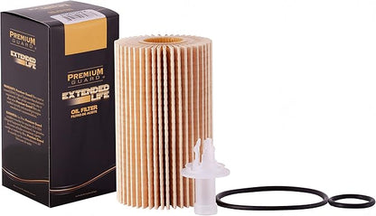 PG5702EX Extended Life Oil Filter up to 10,000 Miles | Fits 2007-20 Toyota Tundra, 2008-20 Sequoia, Land Cruiser, 2008-20 Lexus LX570, 2015-20 RC F, 2018-20 LC500, 2008-14 Lexus IS F (Pack of 6)