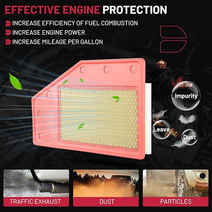 BDFHYK CA12085 Engine Air Filter Compatible with Buick LaCrosse 2018-2019, Compatible with Chevrolet Malibu 2016-2024, 1.5L 1.8L 2.5L, Replace# 23430312