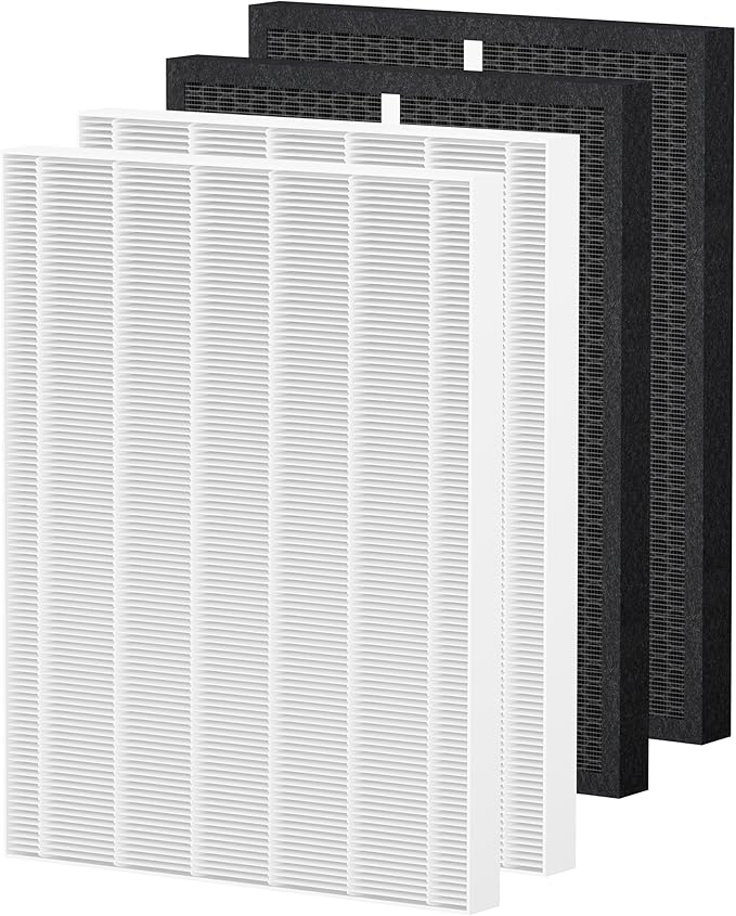 HR900 Filter Replacement T, Compatible with Winix HR900 Air Purifier, Replaces Part #1712-0093-00 / Filters T, #1712-0094-00 / Filte-r U, 2 Pack