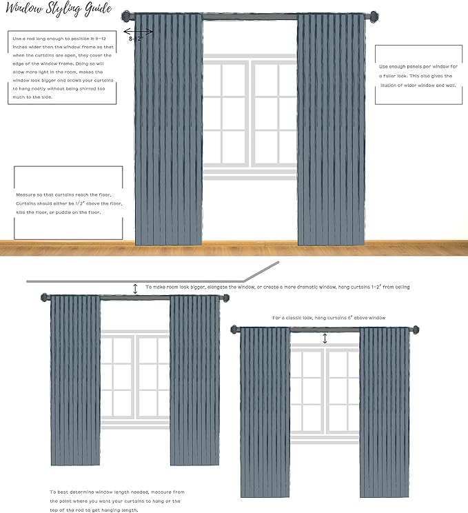 Ombre Light Filtering Door Curtain 100" Extra Wide Gradient Print on Rayon Blend Fabric Window Treatment for Sliding Patio Door with 14 Grommets, Cream White to Light Gray, 100" x 84", 1 Panel