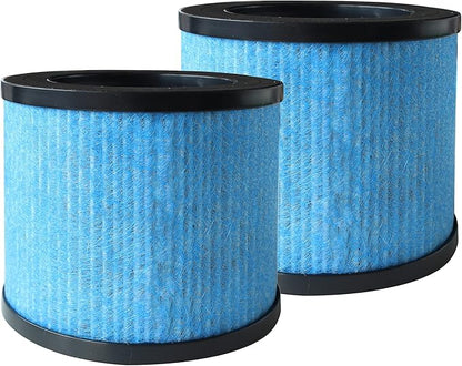 Flintar TPAP002 Replacement Filters, Compatible with TOPPIN TPAP002 Air Purifier Comfy Air C1, 3-in-1 H13 Grade Filtration Set, Part# TPFF002, 2-Pack