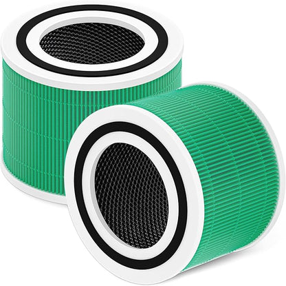 Core 300 Filter Replacement Fit for Levoit Core 300 Core 300-RF-TX (Green), 3-in-1 Filter