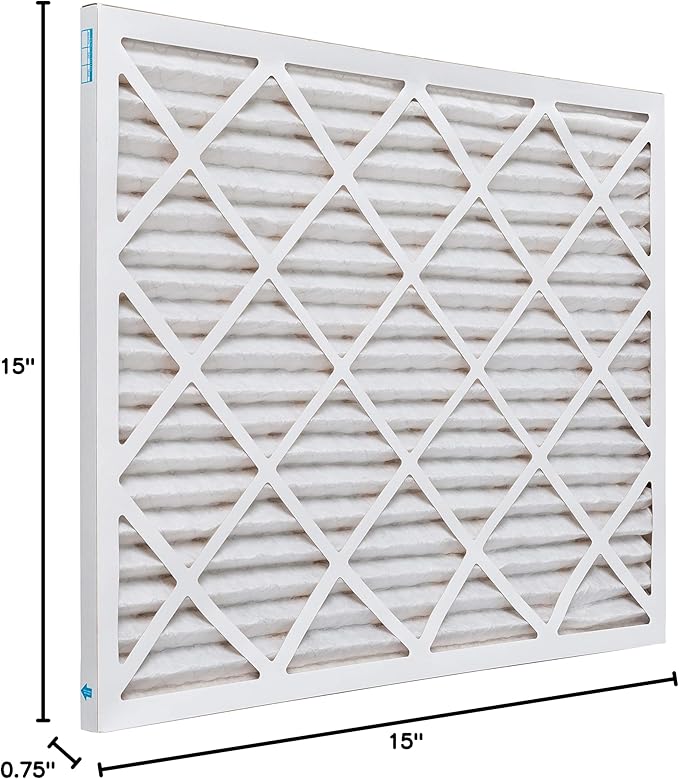 15x20x1 AC and Furnace Air Filter by Aerostar - MERV 8, Box of 12