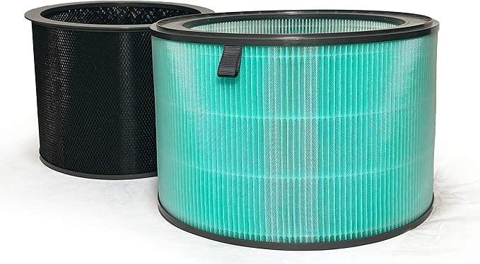 Nispira PuriCare 360 Filter Replacement For LG Air Purifier AS330DWR0 AS560DWR0 AS601HBB0 Part AAFTDT301 PFSHWC01 (NOT For Aero Tower Model) 2 Packs