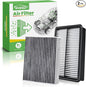 Engine+Cabin Air Filters Fit for 2019-2024 Kia Forte, 2020-2023 Forte5, 2017-2020 Hyundai Elantra, 2018-2020 Elantra GT Engine Air Filter Replacement Car Accessories 97133-F2000 28113-F2000