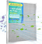 20x20x1 Electrostatic Air Filter, Washable & Reusable Aluminum AC/HVAC Furnace Filter, MERV 8, Lasts a Lifetime, Healthier Home or Office(Actual Size: 19.75"x19.75"x0.86")