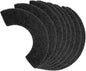 8Pcs Carbon Filters Compatible with LR 4,Replacement Activated Charcoal Filters for Litter Box Carbon Premium Filter,Thickened and Durable,Eliminate Odor and Controls Moisture on Pet's Body
