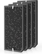 5000 Replacement Carbon Filter Compatible with Air Doctor 5000, 5000H, 5500, 5500i Air Purifiers, High-Capacity Large Granule Carbon Filter Compare to Part # ADF5006, 4-Pack